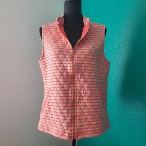 Liz Claiborne Striped Vest